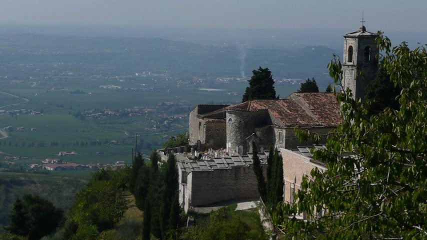 View across the hills in Valpolicella