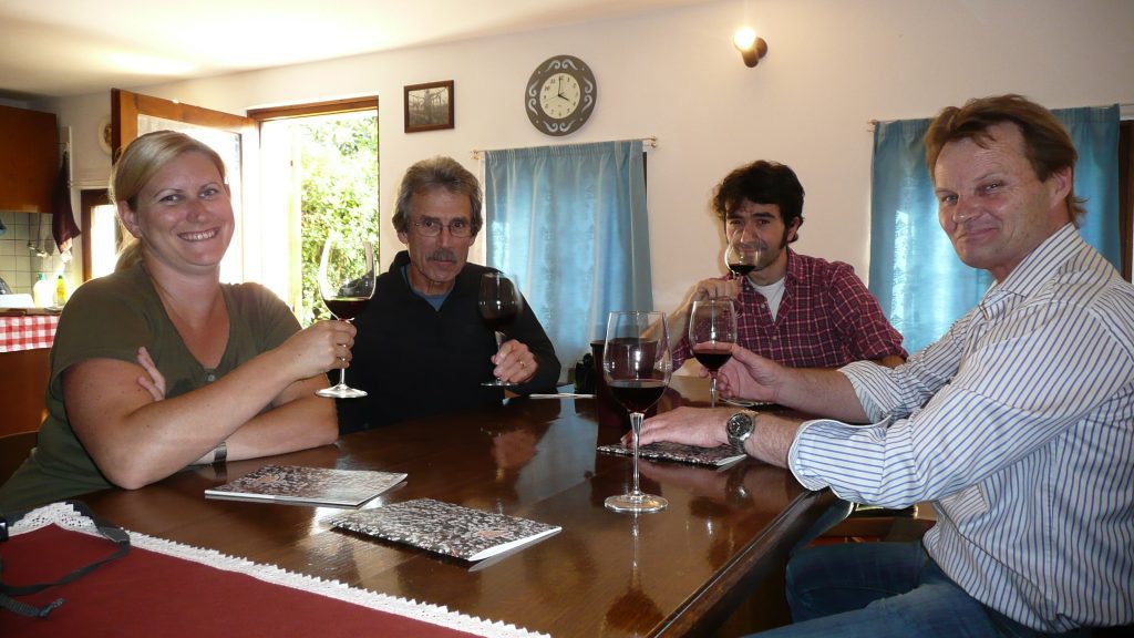 Tasting Valpolicella wines, Cantina di Manara, Veneto