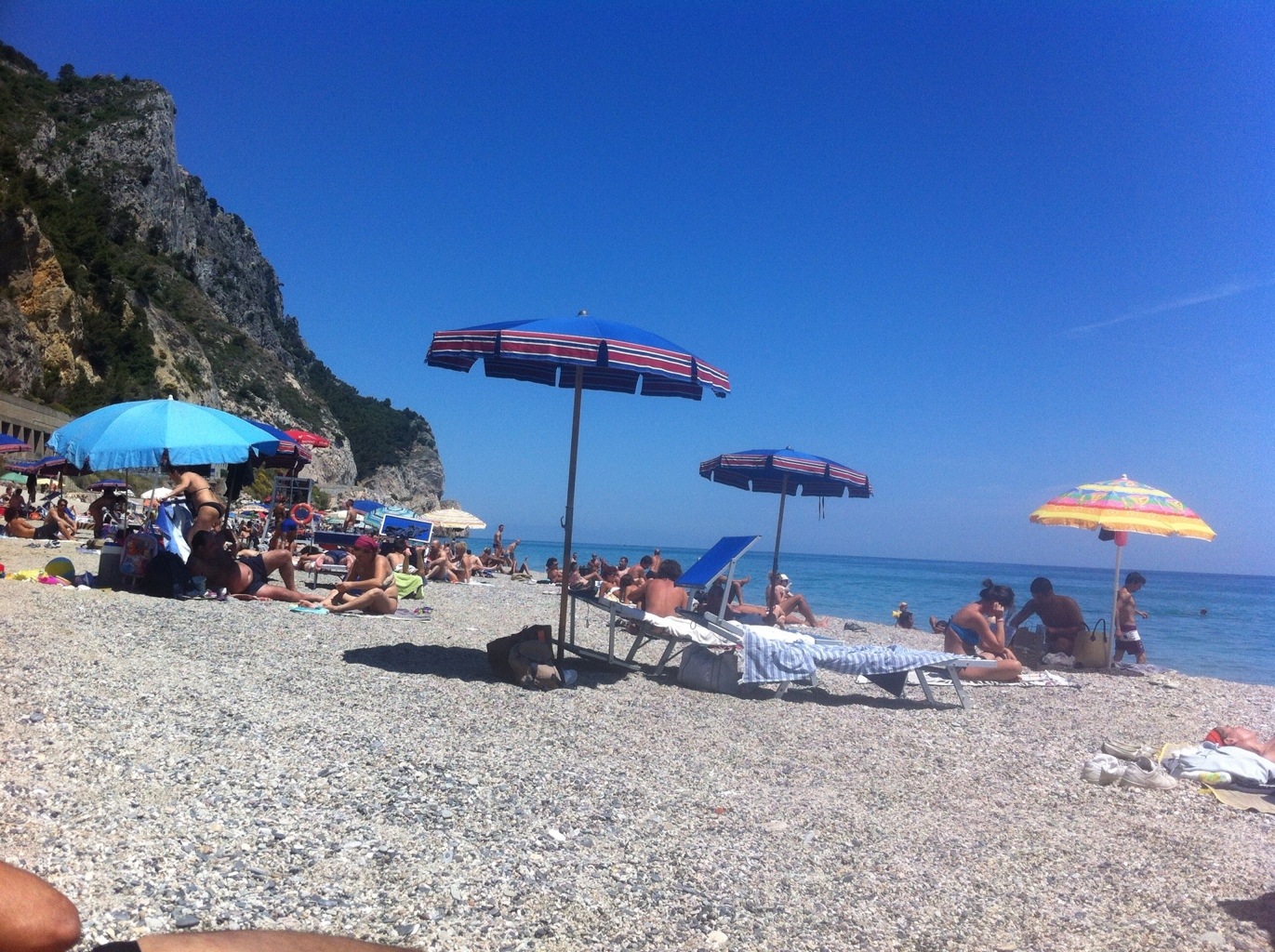 Perfect summer day, Ligurian Riviera