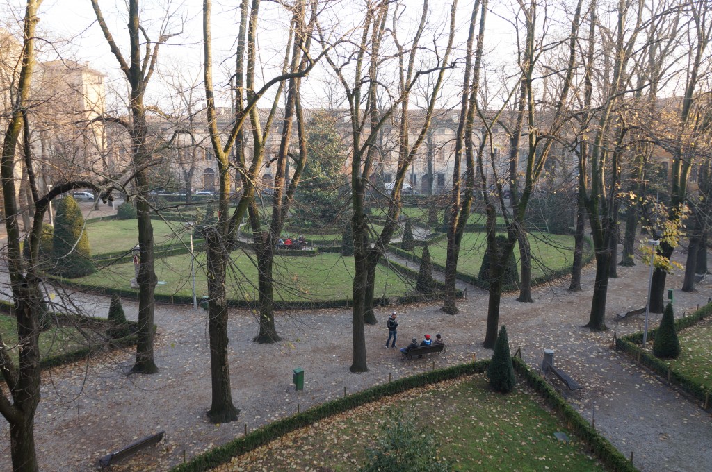 Gardens surrounding the Palazzo Ducale, Mantova