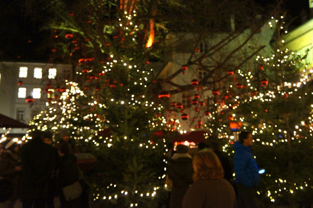 Beautiful decorations at the Christmas markets, Bolzano