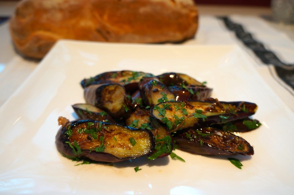 marinated eggplant