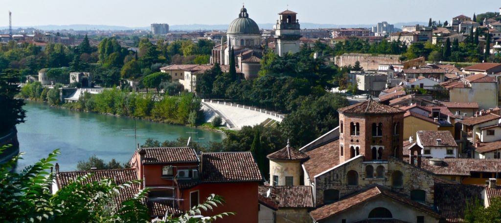 View across the Adige River, Verona