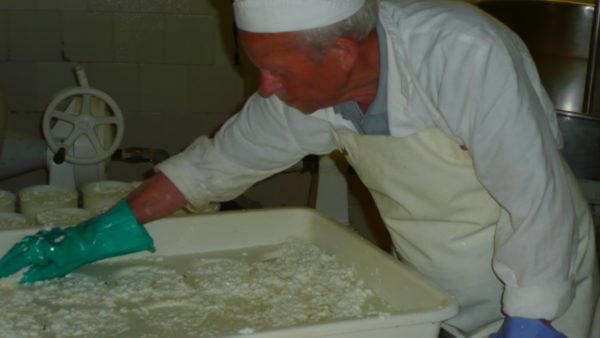 A family tradition - making ricotta in the hills of Garfagnana, near Lucca
