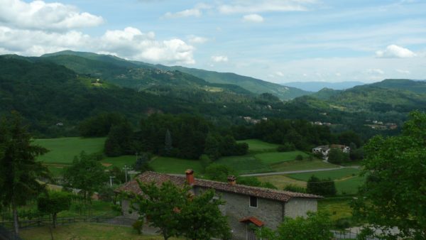 Hills near Lucca, Italy