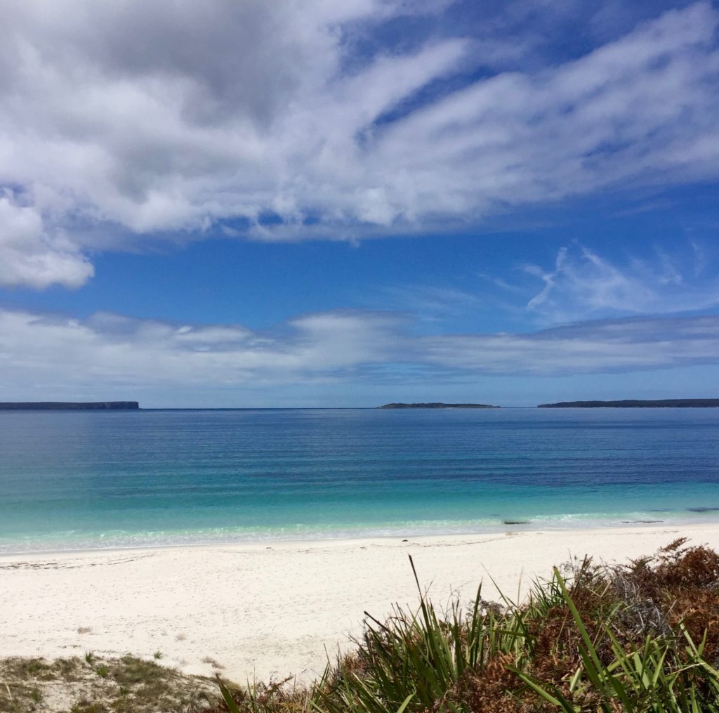 Beaches on the south coast of NSW