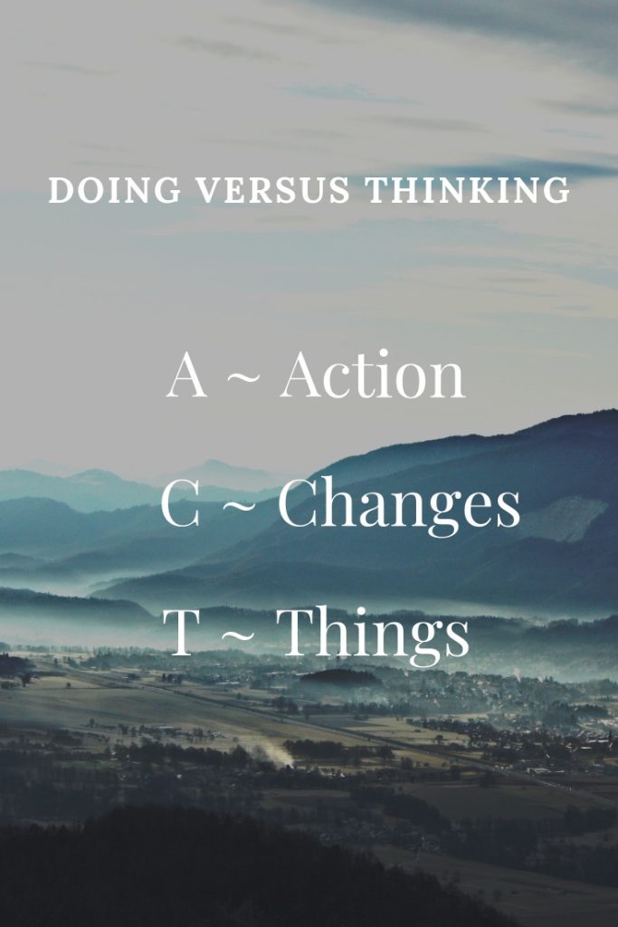 Doing Versus Thinking